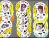 1976-1978 MSA DISCS TYPE COLLECTION - Lot (14) issues w/some SCARCE BACKS