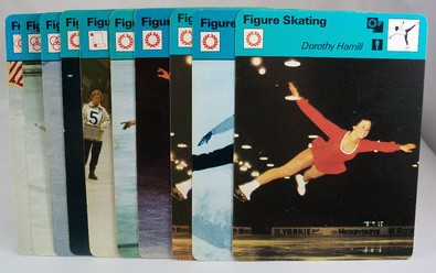 1977-1979 Sportscaster FIGURE SKATING - LOT/Starter Set of (14) different  cards value