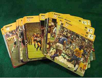 1977-1979 Sportscaster SOCCER - LOT/Starter Set of (70) different  cards value