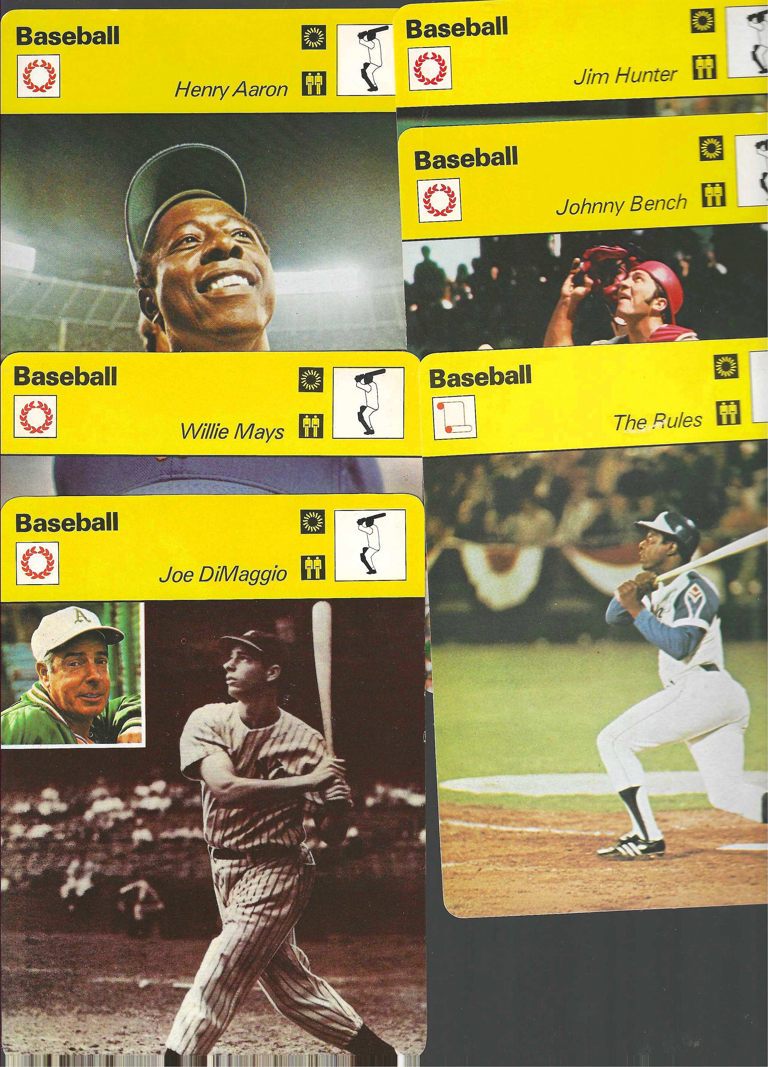 1977-1979 Sportscaster BASEBALL - LOT of (32) different w/SuperStars !!!  cards value