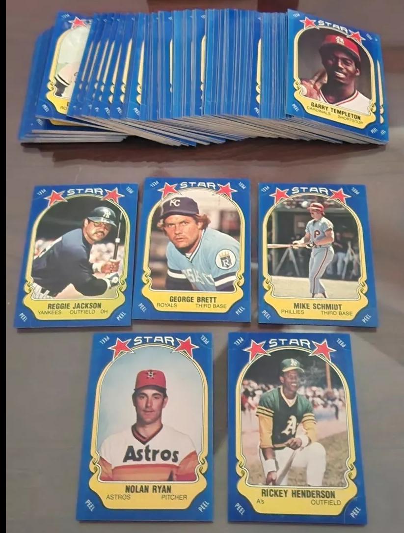 1981 Fleer Star  Sticker - HALL-of-FAMERS - Lot of (20) different Baseball cards value