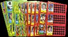 1981 Topps Scratchoffs  - COMPLETE 3-card Panels - Lot of (116)
