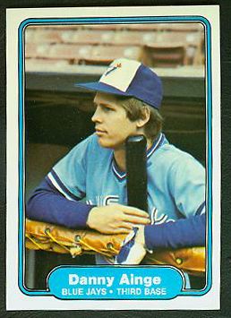 1982 Fleer #608 Danny Ainge - Lot of (25) (Blue Jays,2nd yr card)  cards value