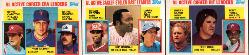 1984 Topps -  Active League Ldrs COMPLETE 18-card Subset lot [#701-718]