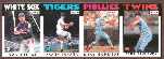1986 O-Pee-Chee/OPC - Mike Schmidt in center of 3-Card Uncut Panel