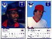 1987 Kraft Home Plate Heroes PANEL w/Header - Pete Rose/Joe Carter