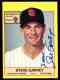 1987 Bohemian Hearth # 6 Steve Garvey AUTOGRAPHED (Padres)