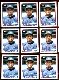Deion Sanders - 1989 Topps Traded #110T ROOKIE - Lot of (50) (Yankees)