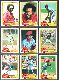 CARDINALS (9) - 1981 O-Pee-Chee/OPC COMPLETE TEAM SET
