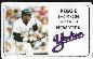 1981 Perma-Graphic  CREDIT CARD #.7 Reggie Jackson [VAR:#007] (Yankees)