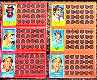 1981 Topps Scratchoffs - Rickey Henderson - Lot of (12) w/(4) different