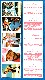 1984 Topps Stickers Panel - with Ozzie Smith - Lot of (8)