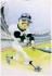 1985 Baseball Greats #.5 Reggie Jackson caricature card (Yankees)