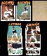 Astros - 1986 Topps BLANK-BACK PROOFs - Team Lot (8)