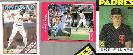 Padres - 1986-1988 BLANK-BACK PROOFs - Team Lot (8) w/(2) Tony Gwynn