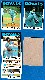 Royals - 1978-1986 Topps BLANK-BACK PROOFs - Team Lot (9)