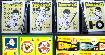 1986 Fleer 'BASEBALL Famous Feats' (22) - ALL PENNANT sticker versions