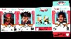 1986 True Value UNFOLDED PANEL/PROOF - Ozzie Smith/Kirk Gibson/Jim Rice