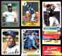 Bo Jackson -  Lot of (18) different cards with ROOKIE CARDS