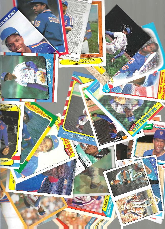 Dwight Gooden -  ODDBALL COLLECTION - (1986-1993) - Lot of (26) different  cards value