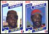 Tony Gwynn / Ozzie Smith - 1987 M&M's 2-card PANEL (Padres/Cardinal