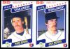 Wade Boggs / Jack Morris - 1987 M&M's 2-card PANEL (Red Sox/Tigers)