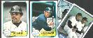 Reggie Jackson - FLEER (1981-1988) - Lot of (14) different