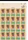 Jackie Robinson - 1982 U.S. Postage Stamp - 20-Stamp Panel