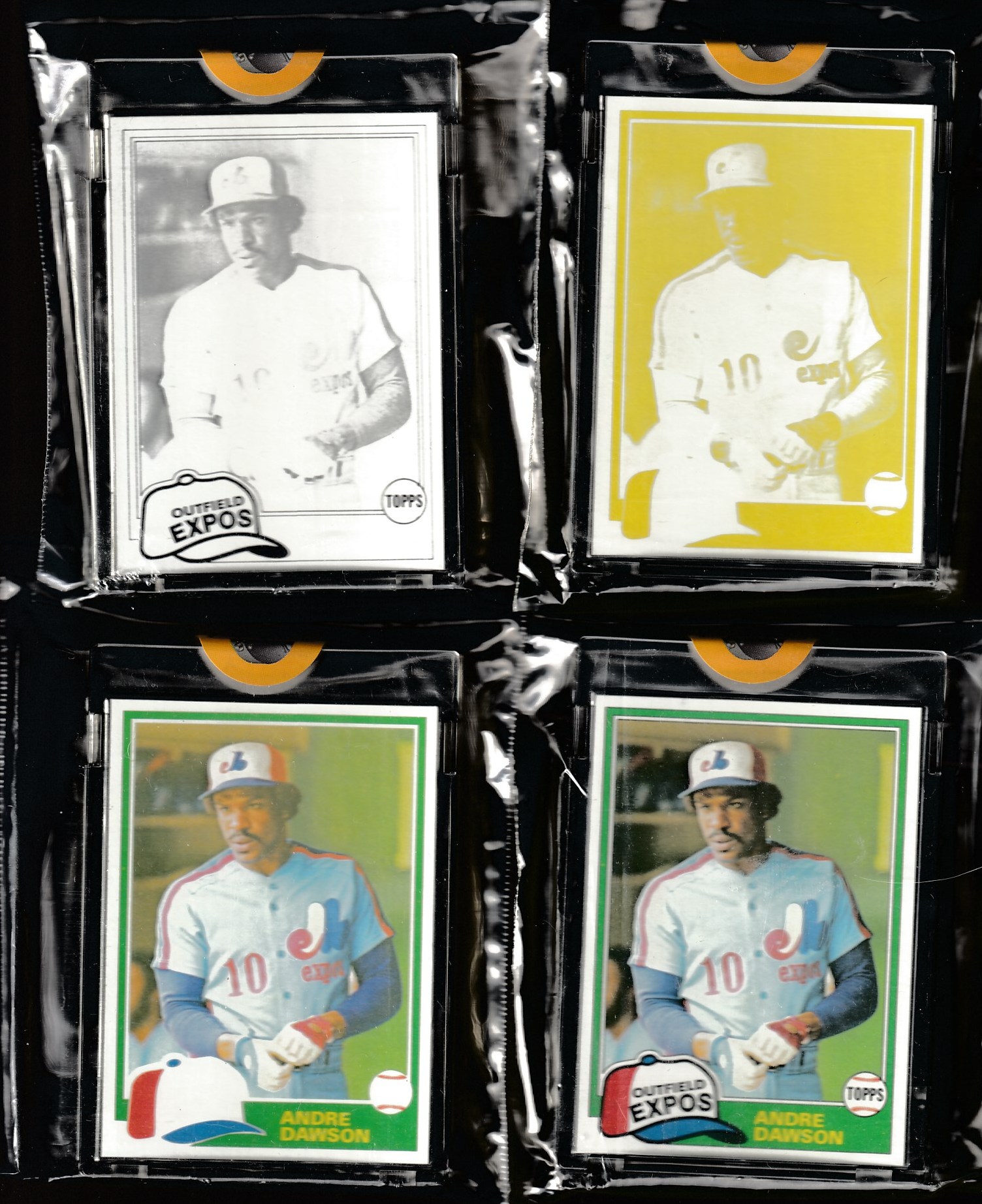 1981 Topps - Andre Dawson - TOPPS VAULT PROOF [Complete] (Expos)  cards value