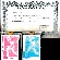 1984 Topps - Dave Parker - TOPPS VAULT PROOFS - (2) [Cyan/Magenta] (Reds)