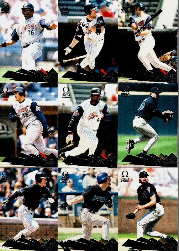 2000 Pacific OMEGA - COMPLETE Base SET (#1-150)  cards value