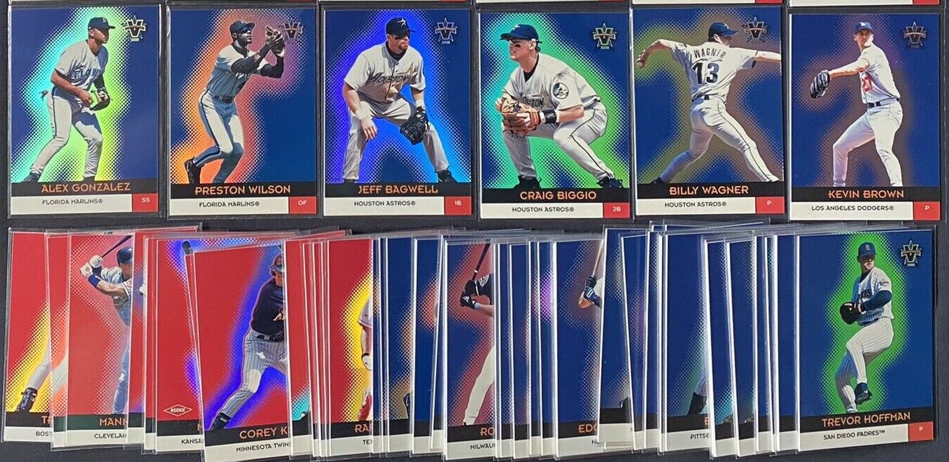 2000 Pacific VANGUARD - COMPLETE SET (100 cards)  cards value