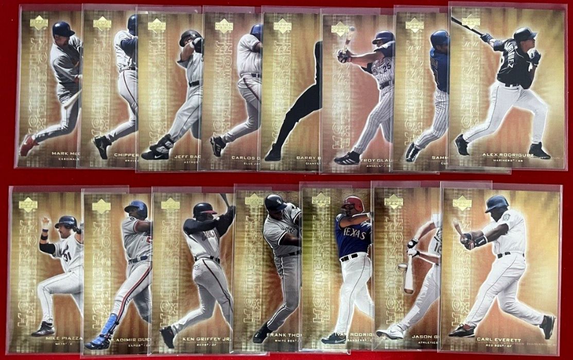 2000 Upper Deck - HOME RUN EXPLOSION - Complete Insert Set (15 cards)  cards value
