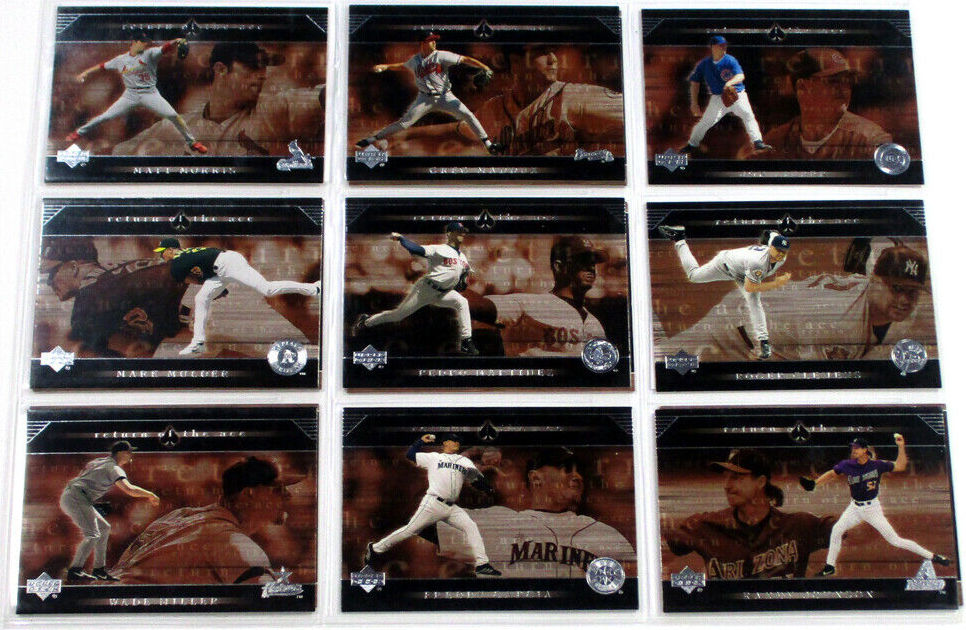 2002 Upper Deck - RETURN of the ACE - Complete Insert Set (15)  cards value