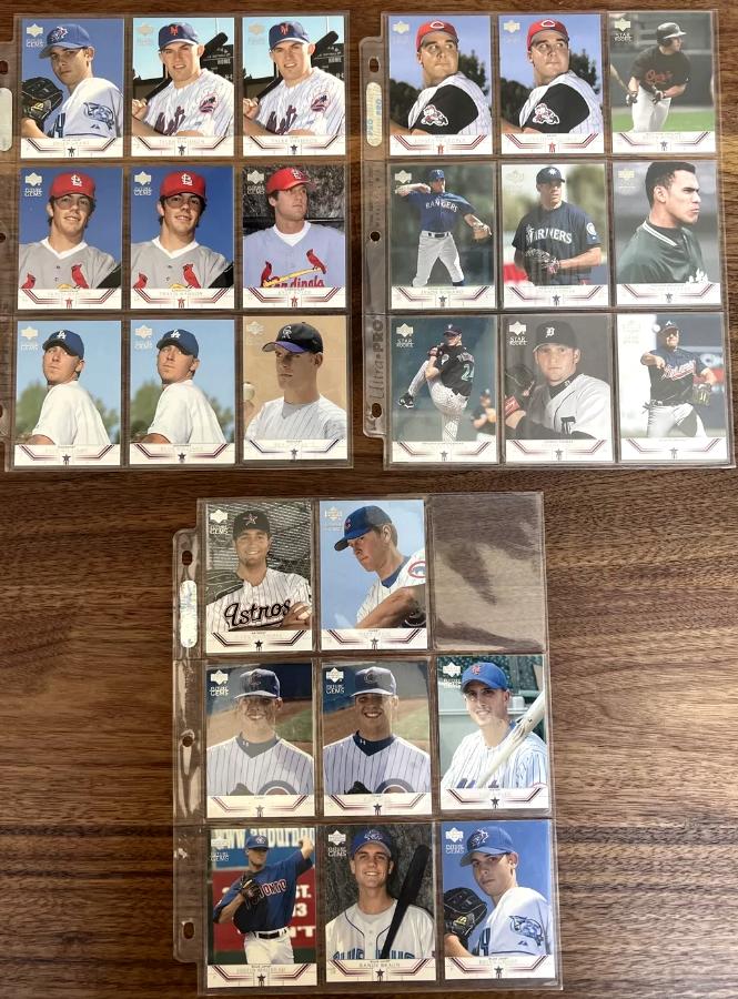 2002 Upper Deck FUTURE GEMS - Lot of (275) assorted  cards value