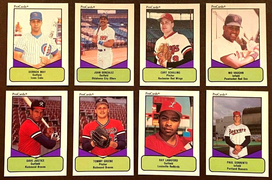 1990 Pro Cards AAA MINOR LEAGUE - COMPLETE SET (700 cards)  cards value