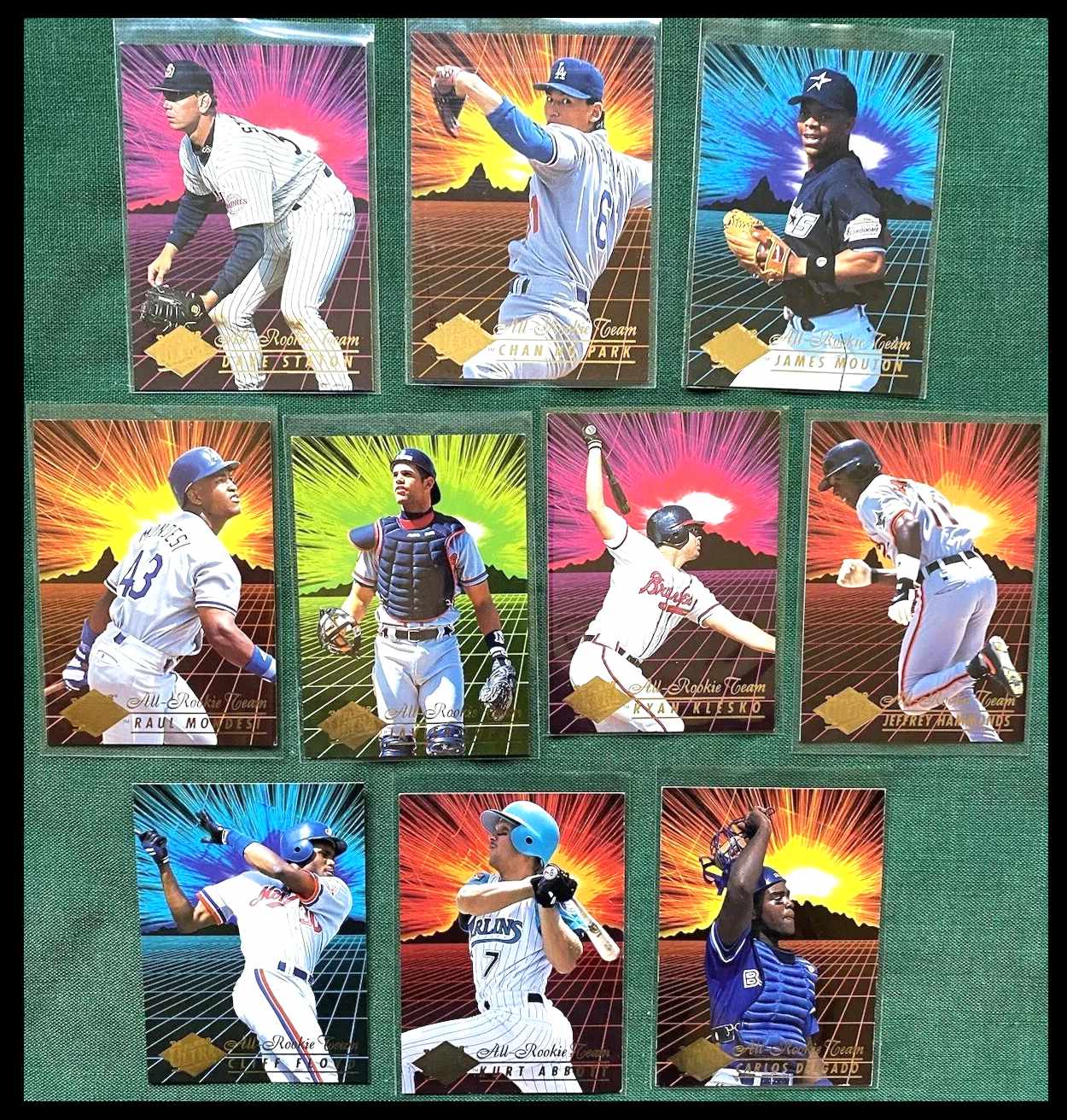 1994 Fleer Ultra - All-Rookie Team JUMBO SET Series II (10 cards) - SEALED  cards value
