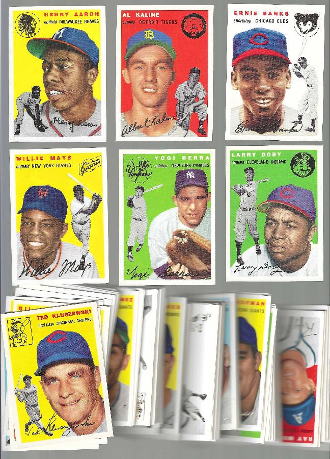 1954 Topps Archives GOLD (1994) - Starter Set/Lot (179) different Football cards value