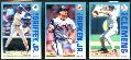 1992 Fleer/CITGO - The PERFORMERS - Complete Insert Set (24 cards)