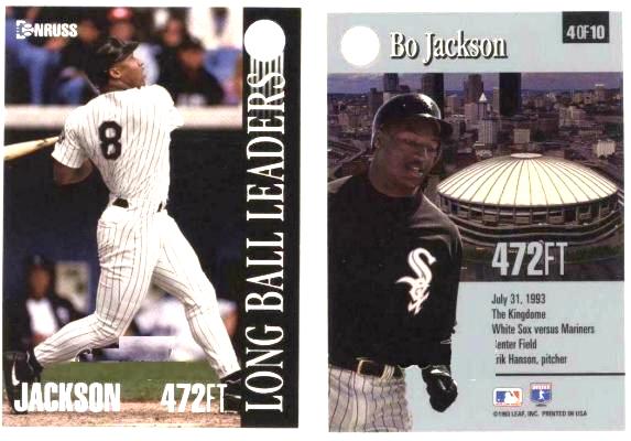 1993 Donruss LONG BALL LEADERS - Complete Set (10 cards)  cards value