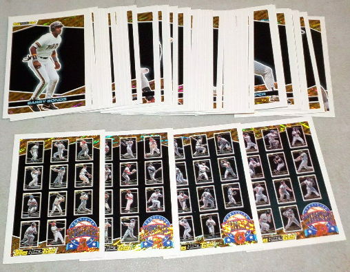 1993 Topps BLACK GOLD  - Lot of (66) assorted with (17) Hall-of-Famers  cards value