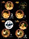 1993 Ted Williams Co - Lot of (28) different POGS