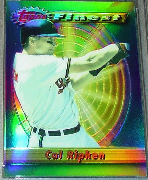 1994 Finest REFRACTOR #235 Cal Ripken  cards value