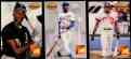 Cliff Floyd ROOKIE - 1994 Ted Williams Co. COMPLETE 5-card Subset