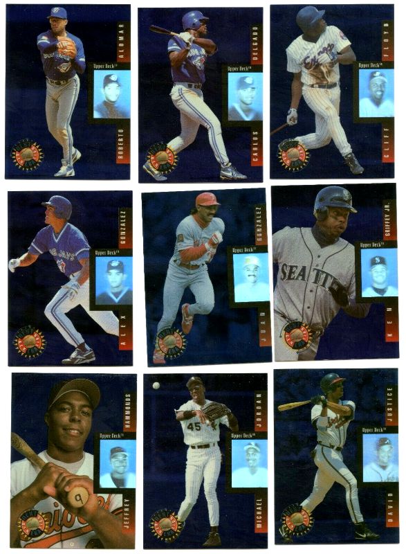 1994 Upper Deck - NEXT GENERATION - Complete Insert Set (18)  cards value