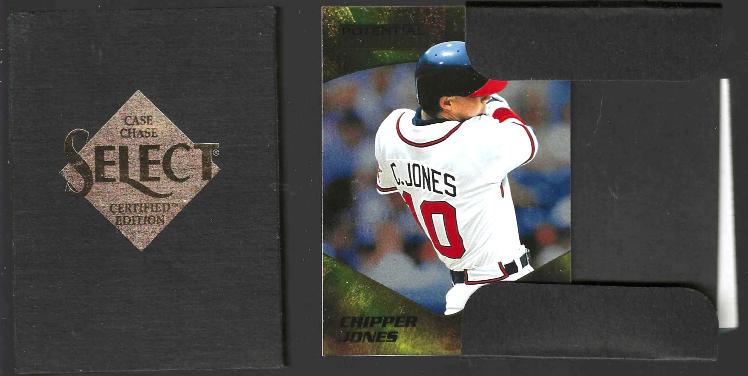 Chipper Jones - 1995 Select CERTIFIED - POTENTIAL UNLIMITED #11 [1 of 903]  cards value