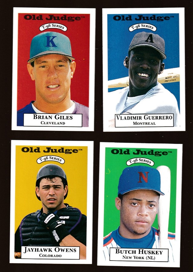 1996 Old Judge T-96 - Complete Minor League Set (37 cards)  cards value