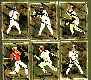1996 Leaf Preferred STEEL #22 Mo Vaughn GOLD (Red Sox)