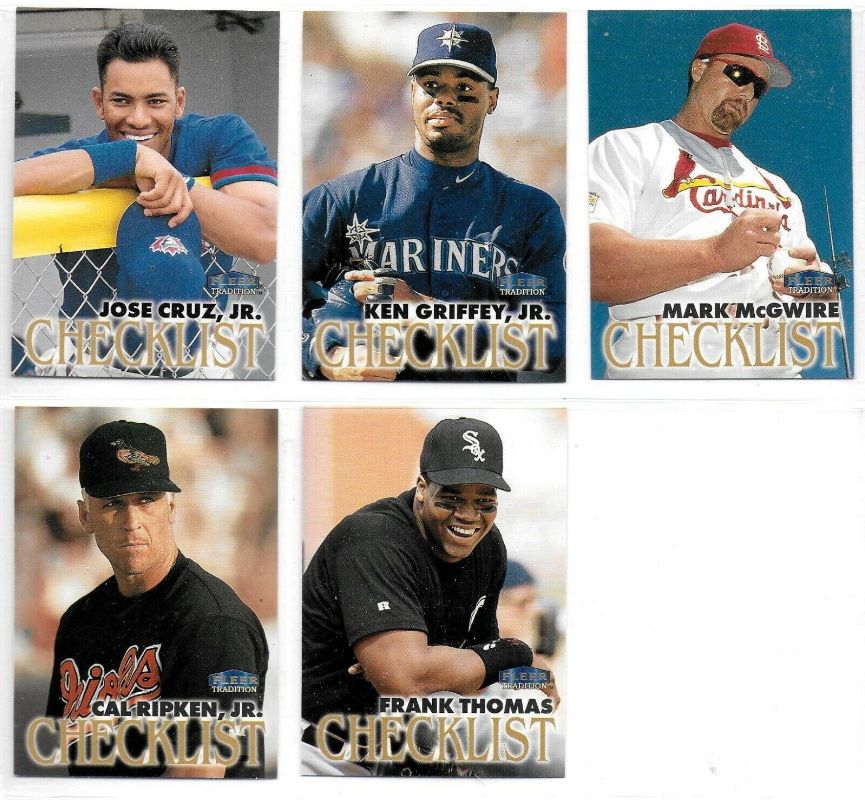 1998 Fleer Tradition - Series 2 (225 cards,#351-575)  cards value