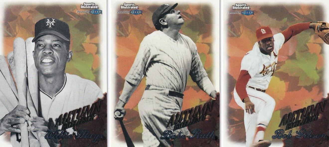 1998 Sports Illustrated - AUTUMN EXCELLENCE - Complete 10-card insert set  cards value